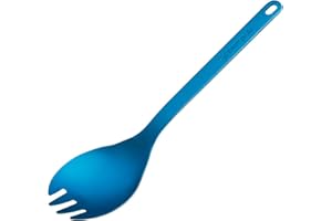 Snow Peak Titanium Spork - Posate Leggere in Titanio per Campeggio ed Escursionismo, Utensili compatti e Portatili per Un Facile imballaggio, Accessori per pentole da Campeggio durevoli
