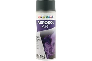 Duplicolor 741517 Spray Aerosol Art RAL 7016, Mat, Antracite Grey; 400 ml