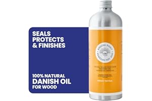 RHOOSE POINT REMEDIES Aceite danés para madera, 250 ml, aceite de linaza polimerizado natural, libre de COV y respetuoso con el medio ambiente, aceite de linaza hervido, sellador de madera seguro para alimentos