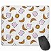 Produktbild Professional Gaming Mouse Pads Food Pattern Laptop Pad Non-Slip Rubber Stitched Edges 18X22cm