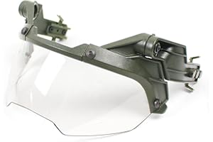 SHANYINGQUAN Einstellbarer taktischer Helm, Flip-Brille, Airsoft, Paintball, SCHNELLER Helm, Winddichte, beschlagfreie CS Wargame-Schutzbrille