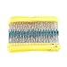 Produktbild KKmoon 1280pcs 64 Werte 1 Ohm - 10M-Ohm 1/4W Metal Film Widerstnde Sortiment Kit Set¡­