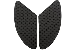 YUFANA Motorrad Tank Pads, Motorradtank-Seiten-Traktionspolster Rutschfest, Universal Motorrad Seitengasknie Grip Schutz Anti-Rutsch-Gummi-Abziehbild-Aufkleber, Passend für Honda, Suzuki, Kawasaki