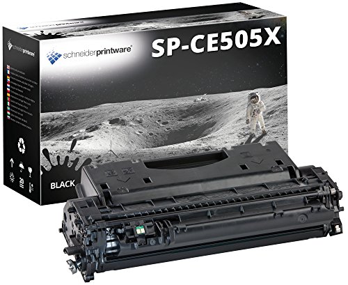 Schneider Printware Toner | 25 Prozent mehr Druckleistung | kompatibel, als Ersatz für CE505X / 05X für HP LaserJet P2055 (CE456A), HP LaserJet P2055d (CE457A), HP LaserJet P2055dn (CE459A)