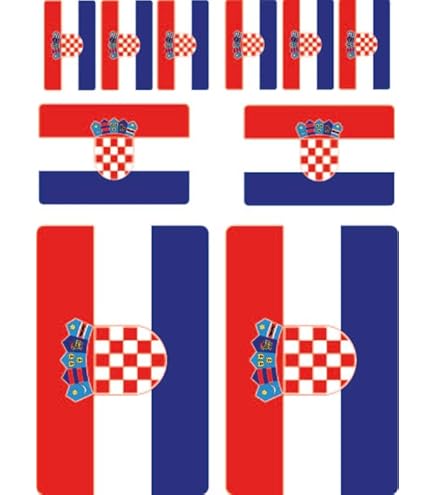 ALBANIE Albanaise Drapeau Shqiperia, 50mm Vinyle Autocollant, X4