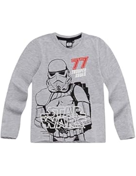 Star Wars Kollektion 2017 Langarmshirt 110 116 122 128 134 140 146 152 Shirt Sturmtruppler Stromtrooper Neu Top...