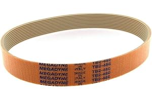 AESAMARKET Cinghia per affettatrice altri accessori TB2 480 11 Nervature Megadyne (TB2 480 6 Nervature 5 Gole)