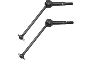 2Pcs Vgoohobby Front Rear Drive Shaft 55mm Joint CVD Shaft Axle 107544 Compatible with HPI Racing WR8 Flux / WR8 3.0 Nitro 1/8 RC Car