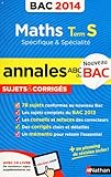 Image de ANNALES BAC 2014 MATHS S SPE &