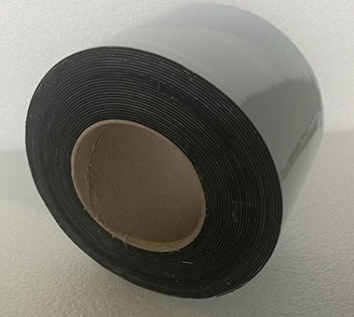 Approx. 9.6 Metres x 50 x 1 mm Solid Rubber Elastic Rubber Sealing Tape EPDM Hard Rubber Adhesive Decorative Stripes