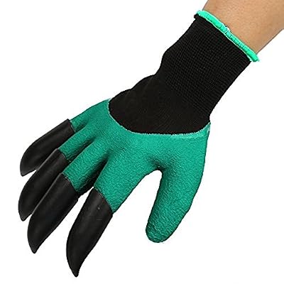 LALA IKAI Gants de jardin jardinage avec creuser griffes pour homme et pour femme
