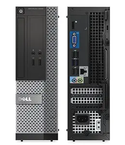 (Renewed) Dell Optiplex 7020 Desktop (Intel Core i5 4570 / 4 GB RAM / 240GB SSD/ Windows 10 Pro, MS Office / USB, Ethernet,VGA, Black)