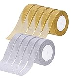 AMLIA APLICACION: Flexible y versatil, perfecto para manualidades, envoltura, boda, fiesta, invitacion de tarjeta, costura, album de recortes, lazo para el cabello, proyectos florales, diseno de packaging, decoracion de hogar y vacaciones