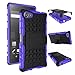 Produktbild SONY XPERIA Z5 COMPACT 4.6" (2015 SmartPhone Model / Smallest Version / XPERIA Z5 MINI) Case, DRUnKQUEEn Heavy Duty Rugged Hybrid Armor Dual Layer Hard Shell Grenade Grip Cover with Kickstand