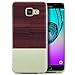 Price comparison product image Saxonia Samsung Galaxy A3 (2016) Case, Soft Gel TPU Silicone Cover Ultra Slim Back-Cover Shell with Design (Brown & Green)