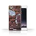 Price comparison product image Stuff4 Phone Case/Cover for Oppo F1 / Cement/Red Design/Brickwork Collection