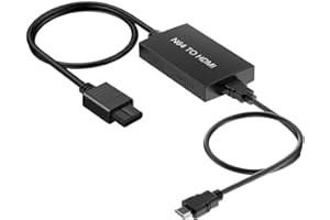 COMBLU N64 to HDMI Converter Adapter, HDMI Cable for N64, Gamecube, SNES, Gaming Accessory