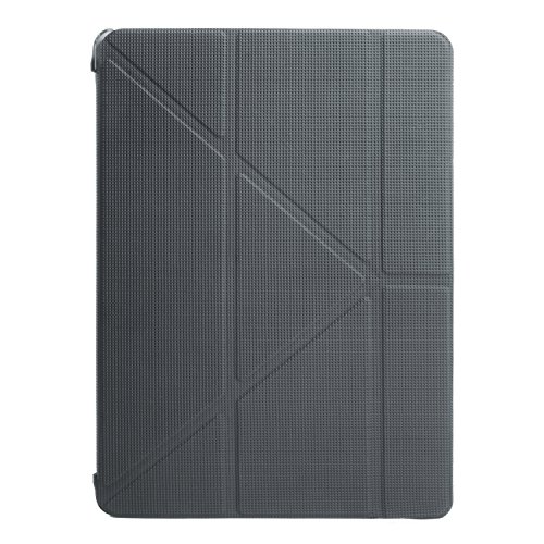 Energmix Hardcase mit Standfunktion Cover Hülle für iPad Air Backcover klappbar „Triangle“ Dreieck Schwarz - 4