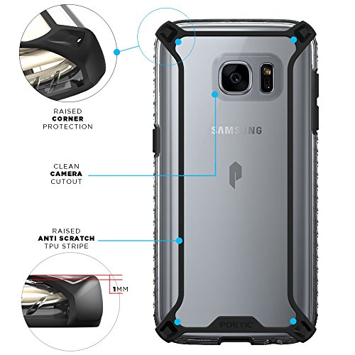 Poetic Funda Protectora Delgada Affinity Dos Materiales para Samsung Galaxy S7 2016 Negro reviews Poetic Funda Protectora Delgada Affinity Dos Materiales para Samsung Galaxy S7 2016 Negro
