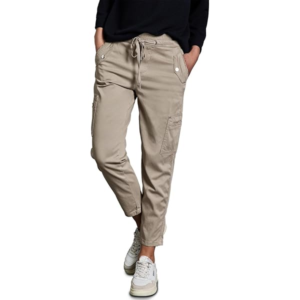 Street One A378084 Pantalones De Corte Informal, Women's, Stone