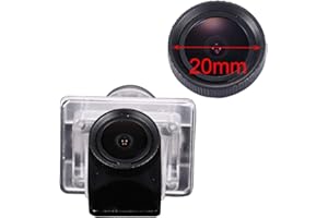BERLINGAN Neues 20mm Objektiv HD Farbe Einparkhilfe Auto Rückfahrkamera, Super Weitwinkel wasserdichte Nachtsicht Car Camera für Mercedes Benz C E CL S Klasse W204 W212 W216 W221