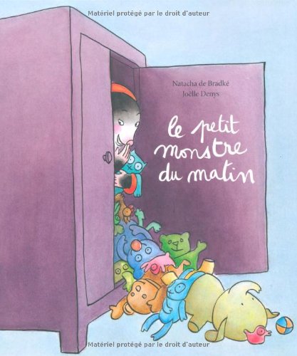couverture de : Le petit monstre du matin