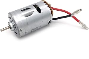 DollaTek Cz??ci zamienne do samochodów RC 540 silnik elektryczny 12428-0121 7,4 V 540 silnik do maszyn elektrycznych Wltoys 12428 12423