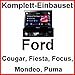 Produktbild Komplett-Set Ford Focus Fiesta Puma Mondeo Pioneer AVH-X7800BT CD Autoradio BT