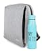Produktbild NUT - Laptop-Rucksack Daypack mit Laptopfach für 15" Notebook | extra Wasserdichte Tasche für Wasserflaschen | inkl. Bluetooth Tracker | inkl. auslaufsichere Thermo-Trinkflasche in Blau