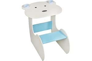 UMAY BABY Childrens Desk And Chair Wooden Kids Desk And Chair Childs Activity-Umay Study Desk (Blue)