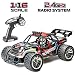 Produktbild GO Stock Ferngesteuertes Auto, 1:16 Scale RC Auto Skala 2WD 2.4Ghz Rc Buggy Wiederaufladbare Rc Truck