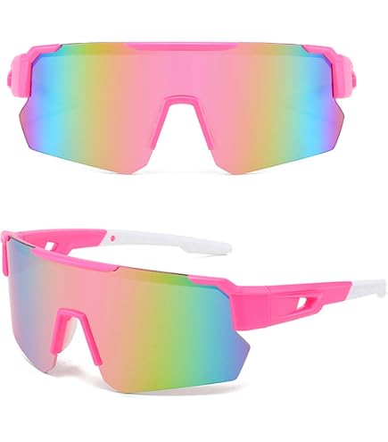 YIJUNSTORE Lunettes De Soleil Sport Polarisé UV400 – Lunettes Cyclisme, Running, Pêche, Protection Anti-UV Pour Homme Et Femme