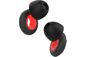 EnixwH Tappi Orecchie Dormire, Tappi per Orecchie Antirumore, Protezione Acustica Antirumore in Morbido Silicone Riutilizzabile Lavabili, 8 Inserti Auricolari XS/S/M/L, per Dormire, Lavoro, Studia, A