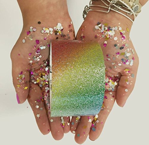 ShurTech Glitter Duck Tape 1.88-inch X 15-feet, Rainbow Ombre - 6