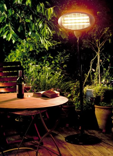 2.000 Watt Firefly Quarz-Heizstrahler, Wickeltischheizstrahler, höhenverstellbar mit 3 Wärmestufen - 4