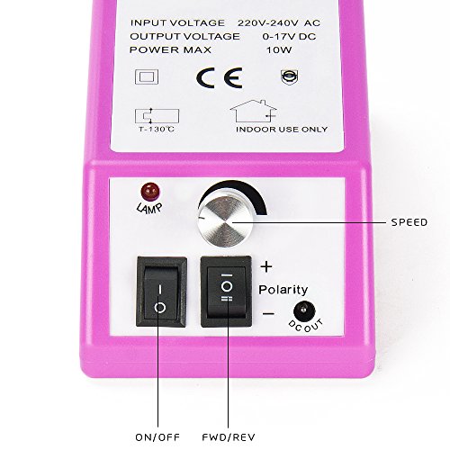 Profi Nagelfräser Set Maniküre Pediküre Fräser Nagelschleifer Feile Nageldesign Elektrisch Nagelfeile Nagelpflege Gerät - 5