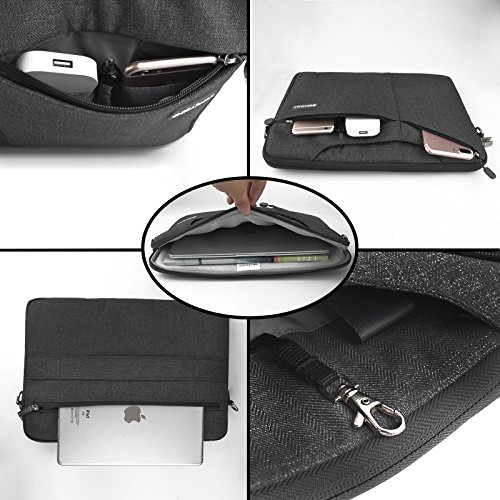 11 6   12 Zoll Laptop Tasche  EKOOS Business Notebook Tasche H  lle Sleeve Einfache Stil Wasserdichte Notebook Sleeve f  r Microsoft Surface Pro 2017 