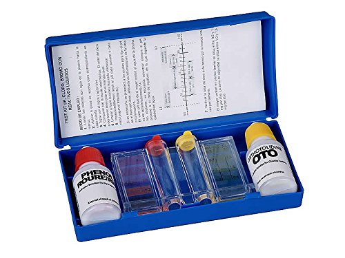 Test Kit Chlor Cl und pH Wert Tester für Schwimmbecken Spa und Pool Wasserprüfer