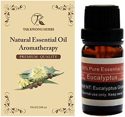 TKH 100% Pure Essential Oil Eucalyptus Natural Plant Essence Extracted 10ml Therapeutic Fragrance Oil