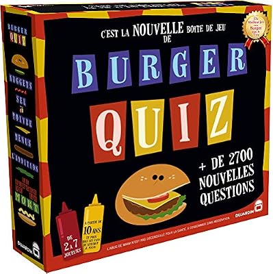 Dujardin - Burger Quizz Jouet, 01095, Multicolore