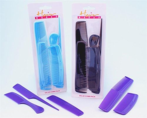 HAIRWORKS Comb 6 Assorted Multipack