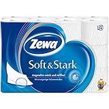 Zewa Toilettenpapier "Soft und Stark" 3-lagig, 24 x 150 Blatt (24 Rollen)