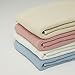 The Little Green Sheep Organic Knitted Baby Blanket (White)