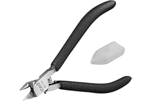 stedi Modellzange, mit ultradünner einschneidiger Klinge und Klingenetui Kunststoffmodellbauwerkzeuge für Gundam Reparaturen von Kunststoffmodellen und Fixierungen, schwarz