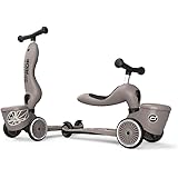 Scoot & Ride Unisex – Baby Highwaykick 1 Lifestyle Kickboard z siedziskiem i pojemnikiem