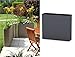 Produktbild Kreher XXL Pflanztopf DIVIO Sichtschutz Terrasseneinzäunung, Doppelwandig für Indoor und Outdoor, B 90 x T 27 x H 77 cm, Farbe Anthrazit