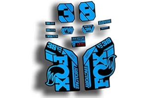 CUAC REVOLUTION Pegatinas Horquillas Compatible con Fox Factory 38 EBIKE 2021 Bicicleta Ciclismo