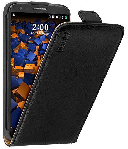 Preisvergleich Produktbild mumbi PREMIUM Leder Flip Case für LG G2 Tasche