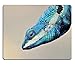 Price comparison product image (Eyes mouse pad) Mouse pad gaming mouse pad Blue Lizard with big eyes in closed up details like small reptile with nice details on its painted body