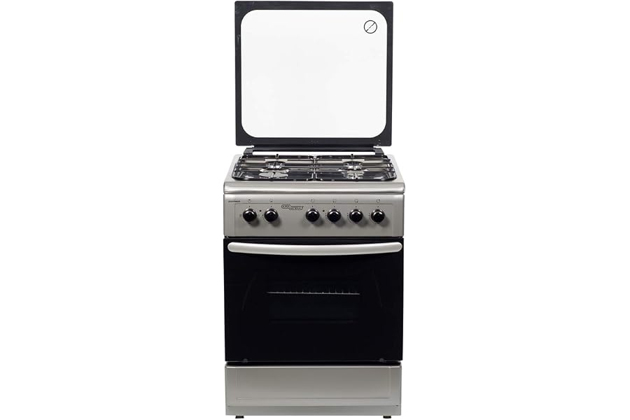 Super General 50 x 50 cm Freestanding Gas Cooking Range 4 Large Burners